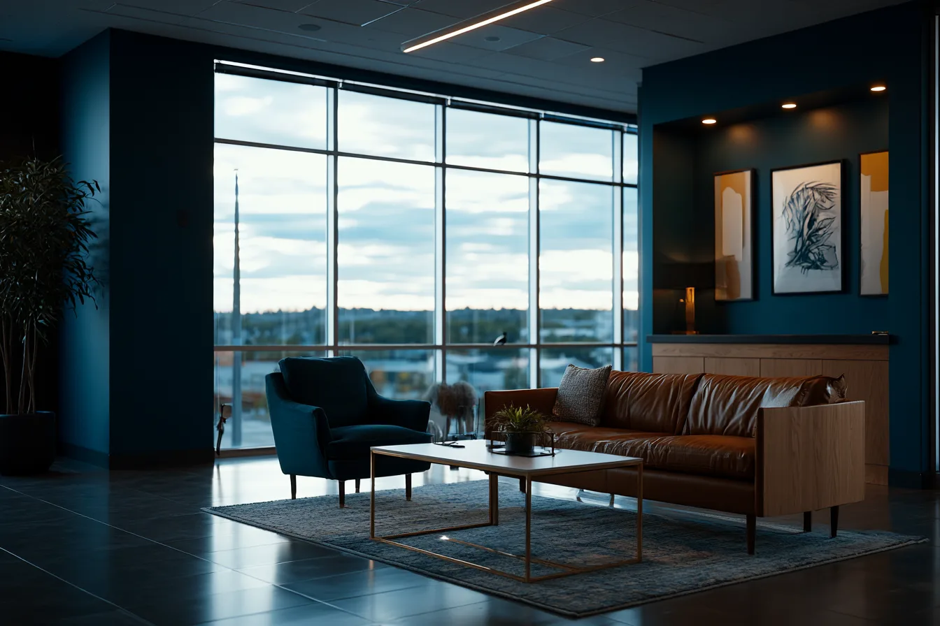 Relevant Law office lounge